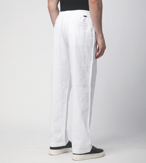 Beverly Hills Polo Club  Pants & Chinos - White Casual Pants