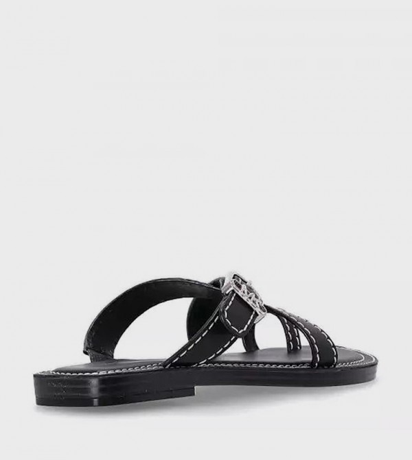 Michael Kors  - Black Flat Sandals