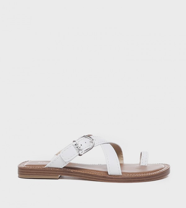 Michael Kors Michael Kors - White Flat Sandals