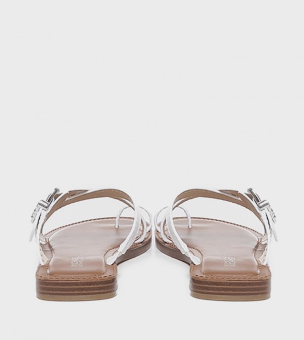 Michael Kors Michael Kors - White Flat Sandals
