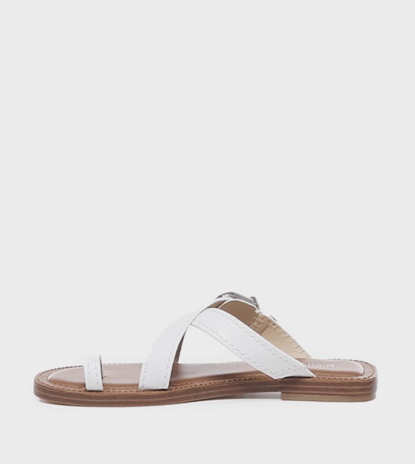 Michael Kors Michael Kors - White Flat Sandals