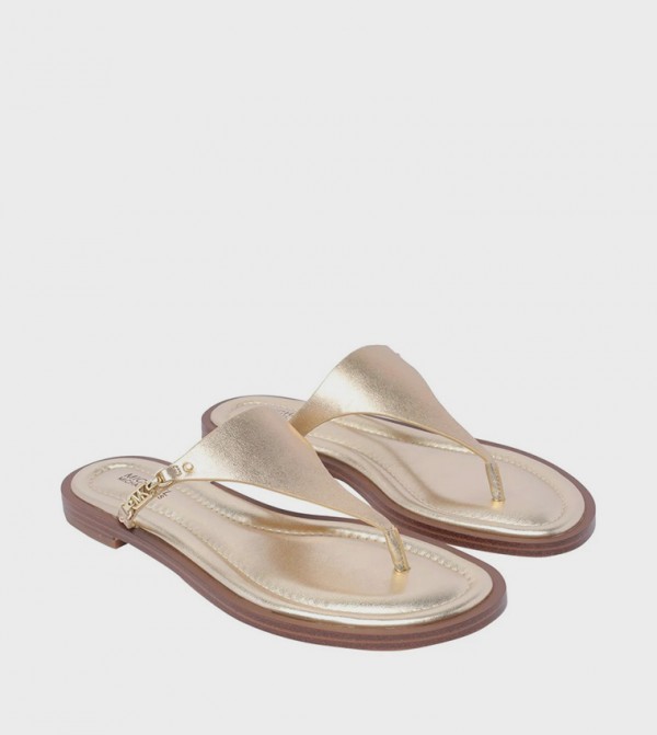مايكل كورس مايكل كورس - ذهبي Flat Sandals