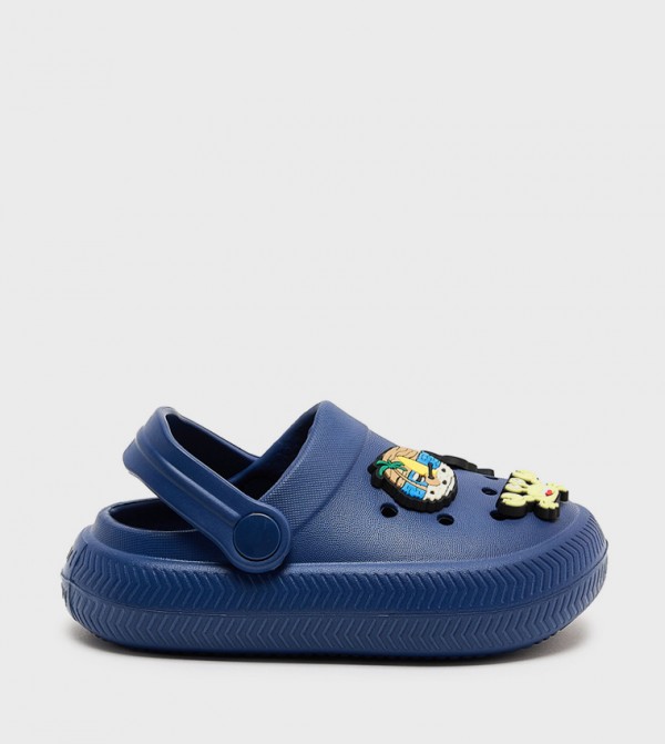 R&B  - NAVY BLUE clogs