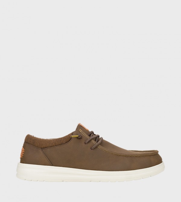 HEY DUDE  Slip-ons - Brown Casual Slip-ons
