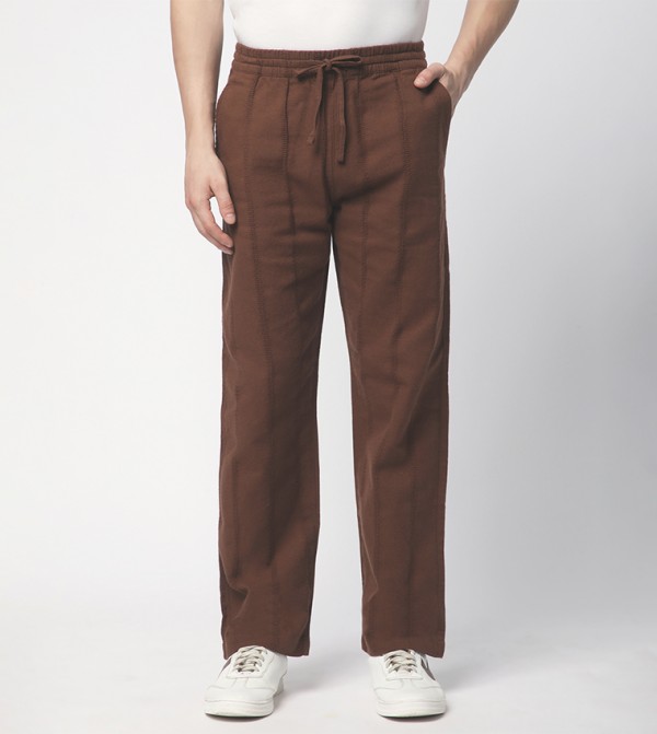 Beverly Hills Polo Club  Pants & Chinos - Brown Casual Pants