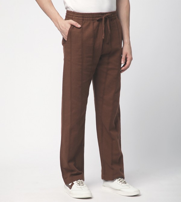Beverly Hills Polo Club  Pants & Chinos - Brown Casual Pants