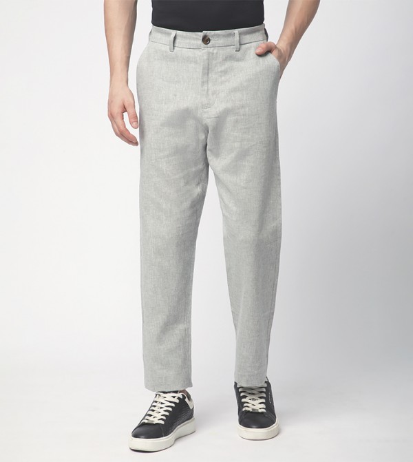 Beverly Hills Polo Club Beverly Hills Polo Club - Grey Casual Pants