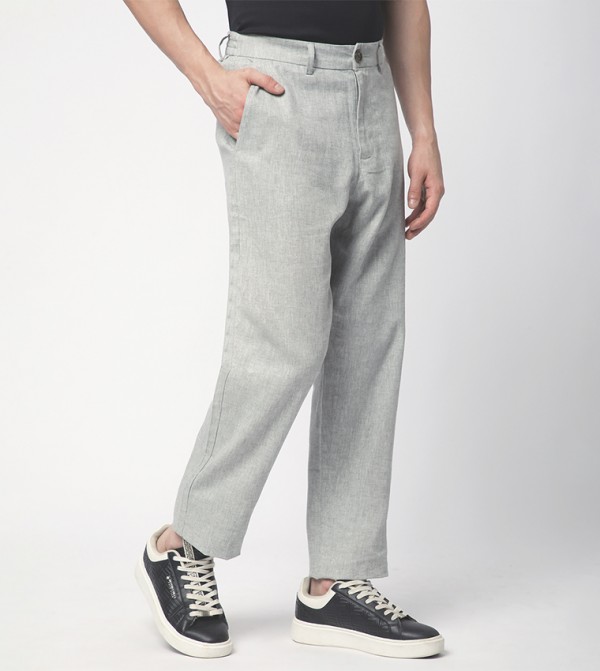 Beverly Hills Polo Club Beverly Hills Polo Club - Grey Casual Pants