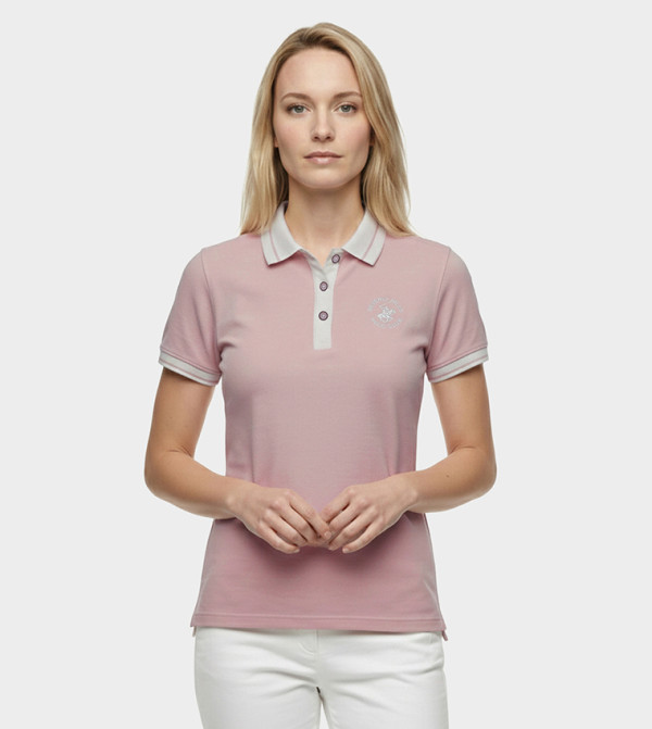 Beverly Hills Polo Club Beverly Hills Polo Club - Pink Polo T-shirts