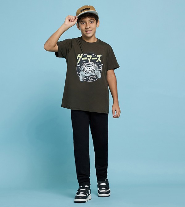 R&B  Clothing - Green T-shirts