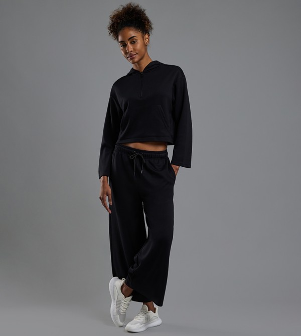 أر آند بي  هوديات و سويتيشيرتات - أسود هودي