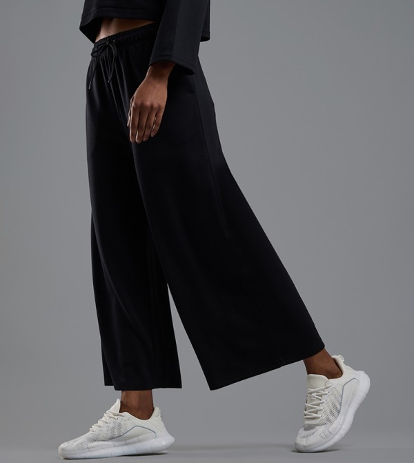 R&B  Track Pants & Joggers - Black Track Pants & Joggers