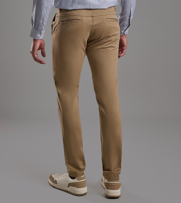 R&B  - Beige Casual Pants