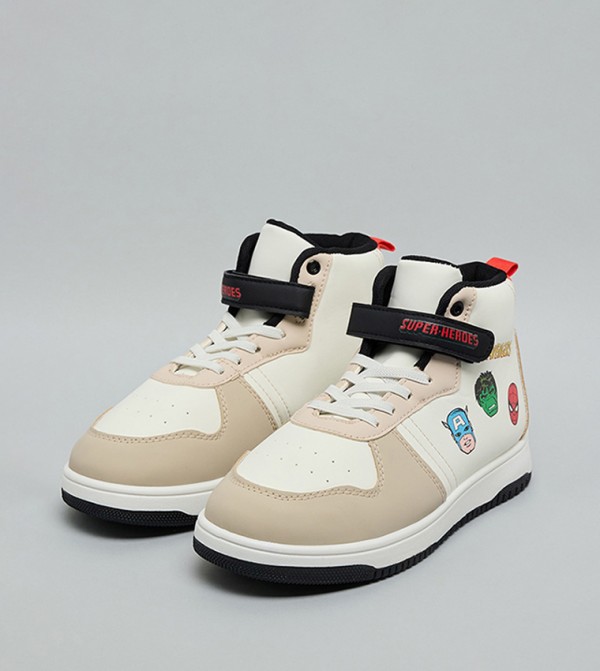 R&B R&B - Beige High Top