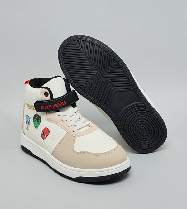 R&B R&B - Beige High Top