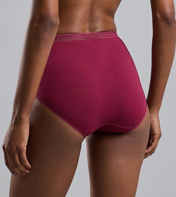 R&B Lingerie - Maroon Briefs