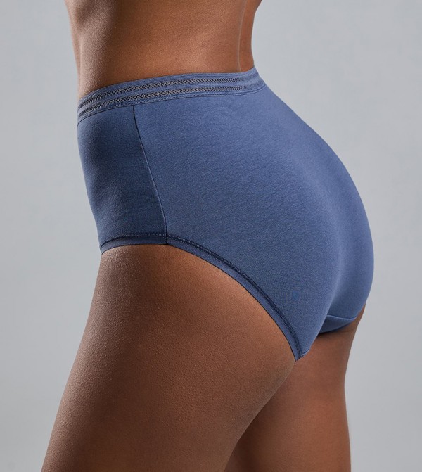 R&B Lingerie - Grey Briefs