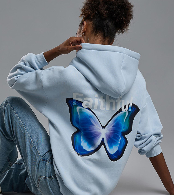 R&B  Hoodies & Sweatshirts - Blue Hoodies