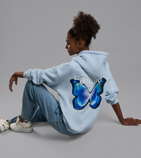 R&B  Hoodies & Sweatshirts - Blue Hoodies