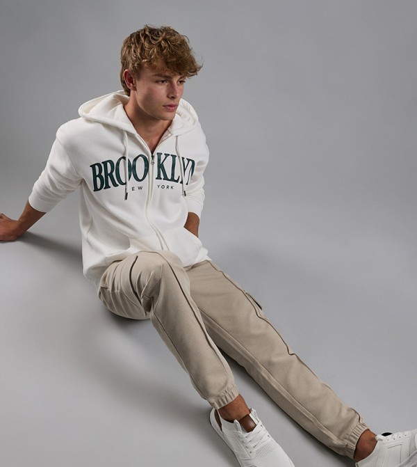 R&B R&B - White Casual Jackets