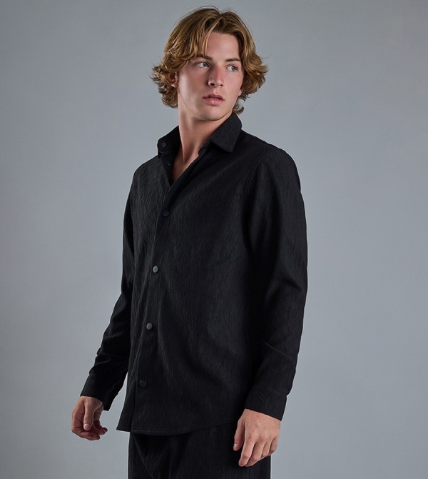 R&B Shirts - Black Long Sleeves