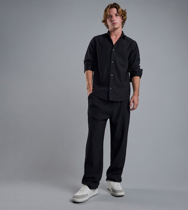 R&B Shirts - Black Long Sleeves