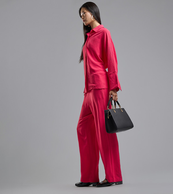 R&B R&B - Fuchsia Casual Pants