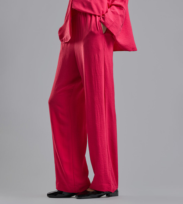 R&B R&B - Fuchsia Casual Pants