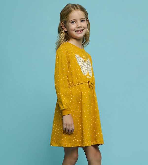 أر آند بي أر آند بي - أصفر فستان كاجوال 