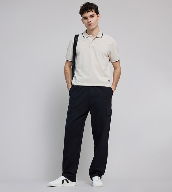 R&B Pants & Chinos - Black T-shirts