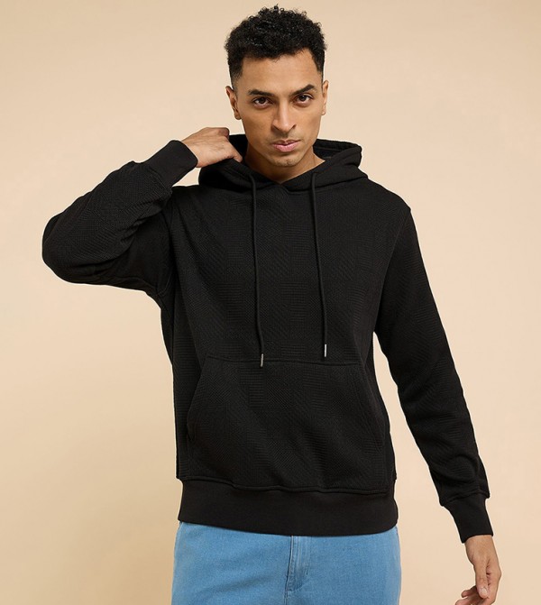 R&B  Hoodies & Sweatshirts - Black Hoodies