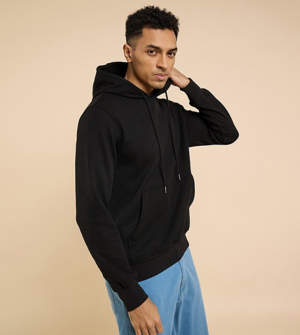 R&B  Hoodies & Sweatshirts - Black Hoodies