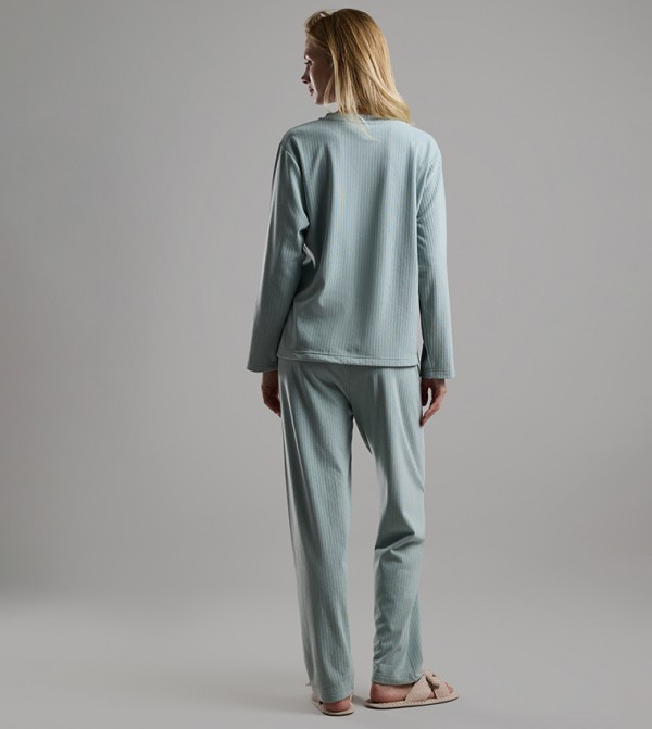 R&B Sleepwears & Loungewears - Green Pyjama Set