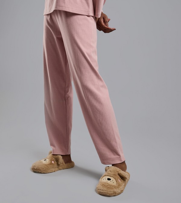 R&B  Bedroom Slippers - Beige Bedroom Slippers