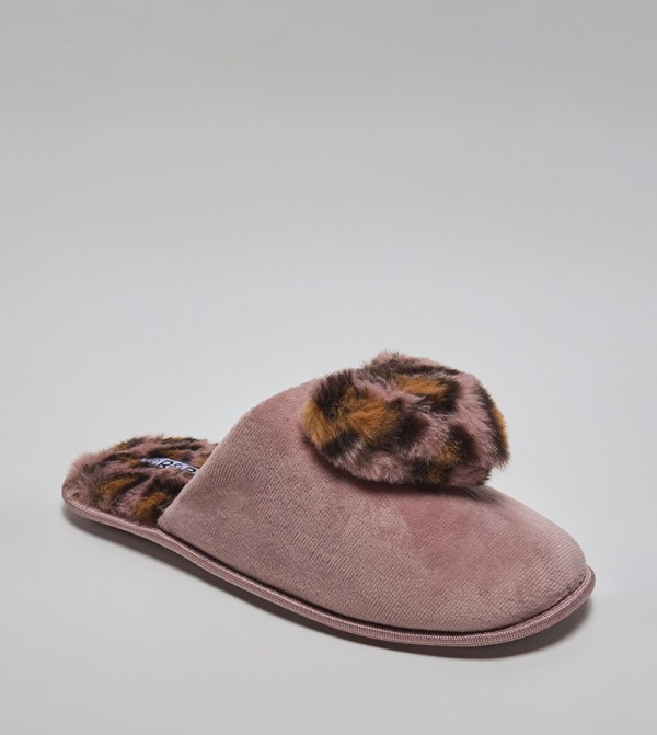 R&B  Bedroom Slippers - Pink Bedroom Slippers