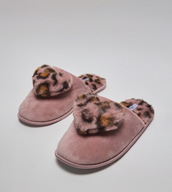 R&B  Bedroom Slippers - Pink Bedroom Slippers