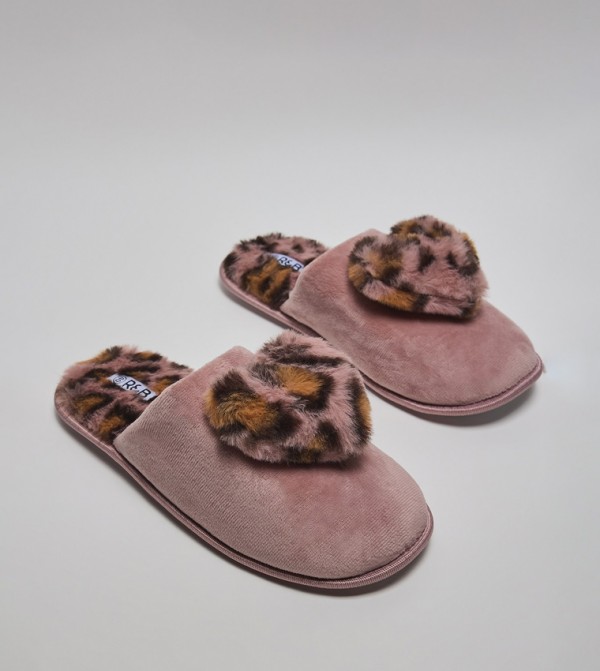 R&B  Bedroom Slippers - Pink Bedroom Slippers