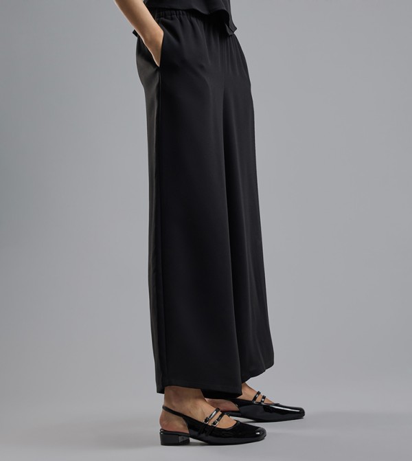 R&B  Clothing - Black Casual Pants