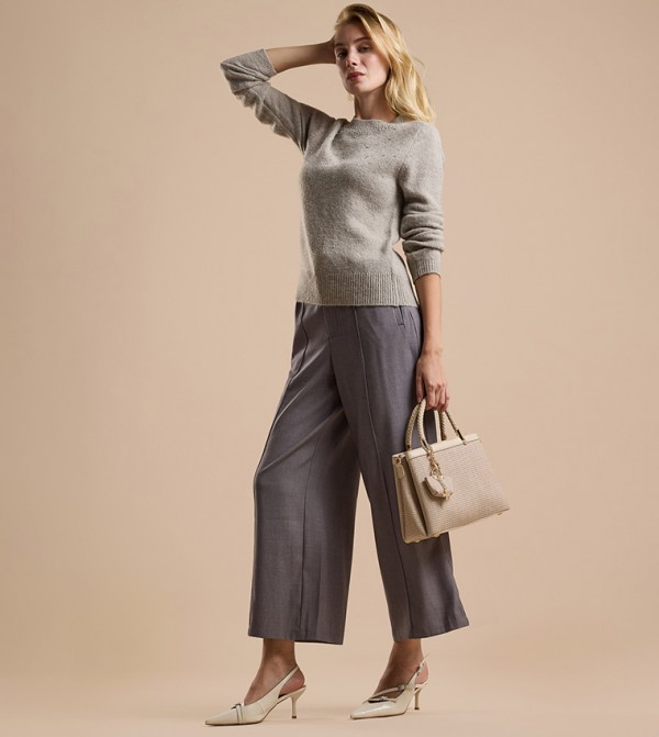 أر آند بي  سترات - بيج Sweaters