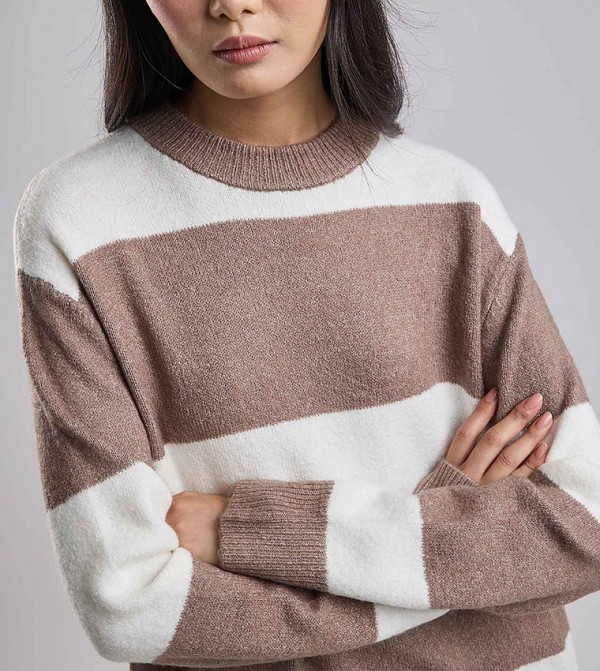 أر آند بي سترات و كارديغانات - بني Sweaters