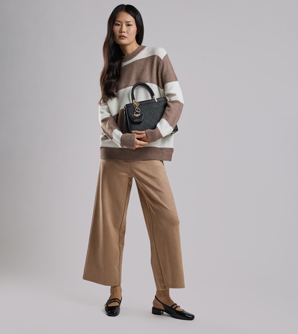 أر آند بي سترات و كارديغانات - بني Sweaters