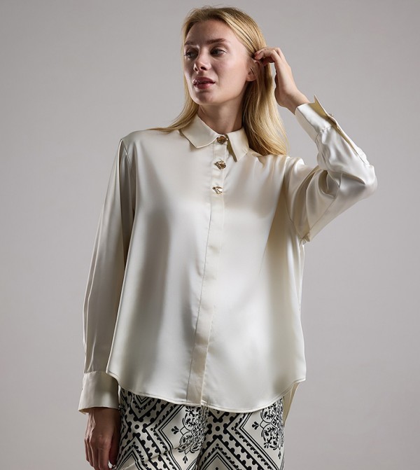 R&B  Shirts - Cream Shirts