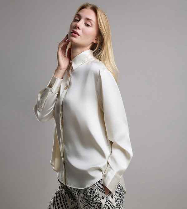 R&B  Shirts - Cream Shirts