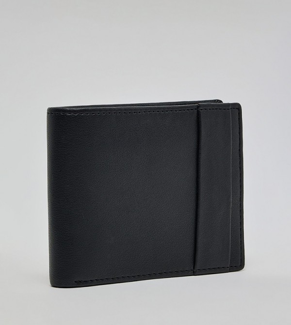 أر آند بي  محافظ وحافظات البطاقات - أسود محافظ