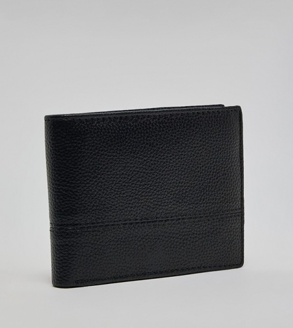 أر آند بي  محافظ وحافظات البطاقات - أسود محافظ