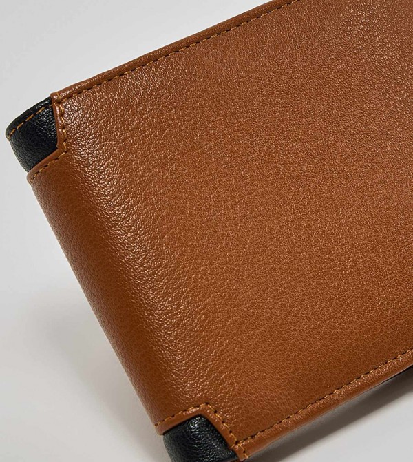 أر آند بي  محافظ وحافظات البطاقات - حنطي محافظ