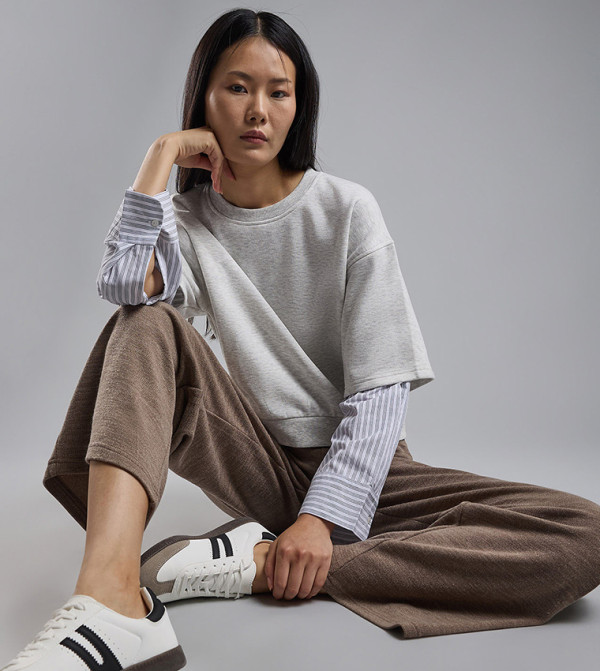 R&B  Hoodies & Sweatshirts - Off White Sweatshirts