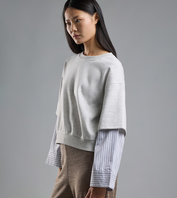 R&B  Hoodies & Sweatshirts - Off White Sweatshirts