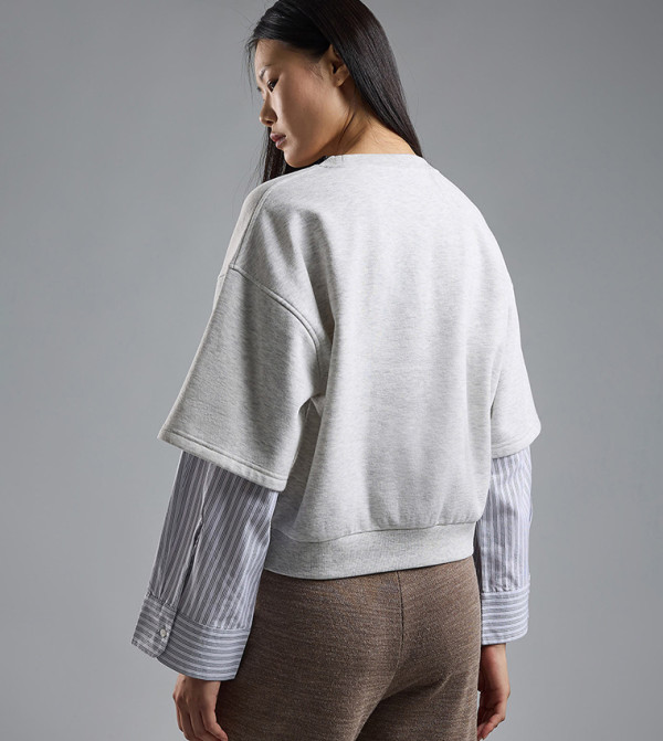 R&B  Hoodies & Sweatshirts - Off White Sweatshirts