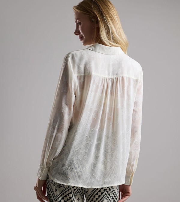 R&B  Clothing - Off White Shirts